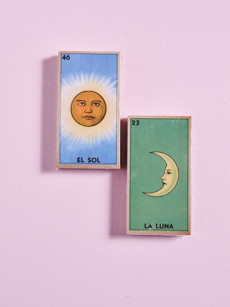 JOHN DERIAN John Derian Co. Matches - El Sol and La Luna