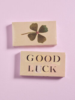 JOHN DERIAN John Derian Co. Matches - Good Luck Clover