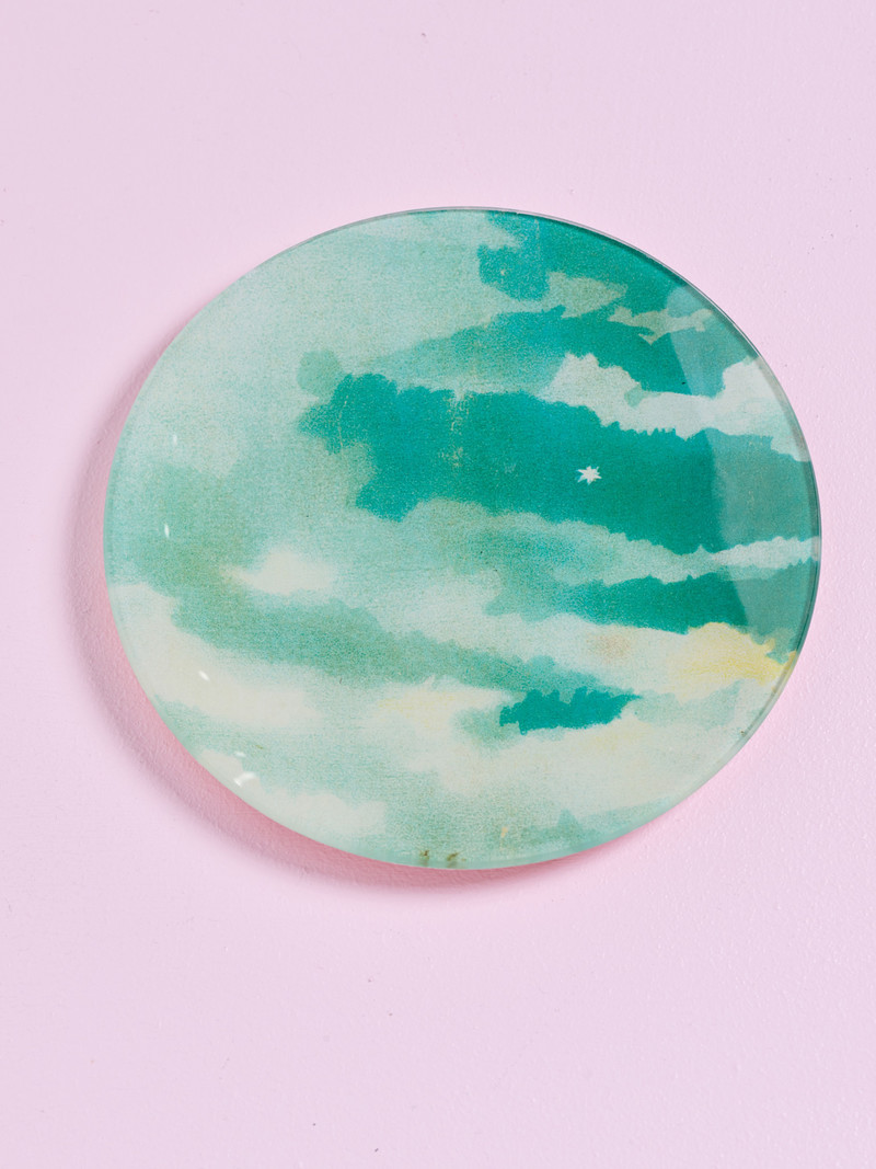 JOHN DERIAN Twinkle (in Clouds) Round Plate