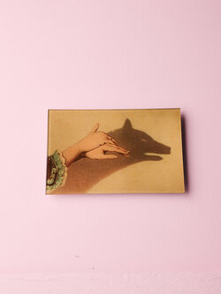 JOHN DERIAN Wolf Shadow Puppet