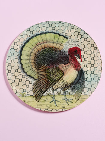 JOHN DERIAN Turkey Platter