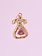 SENNOD Gold with Pink Tourmaline Vignette