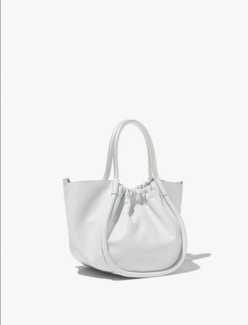 PROENZA SCHOULER Small Ruched Crossbody Tote - Optic White