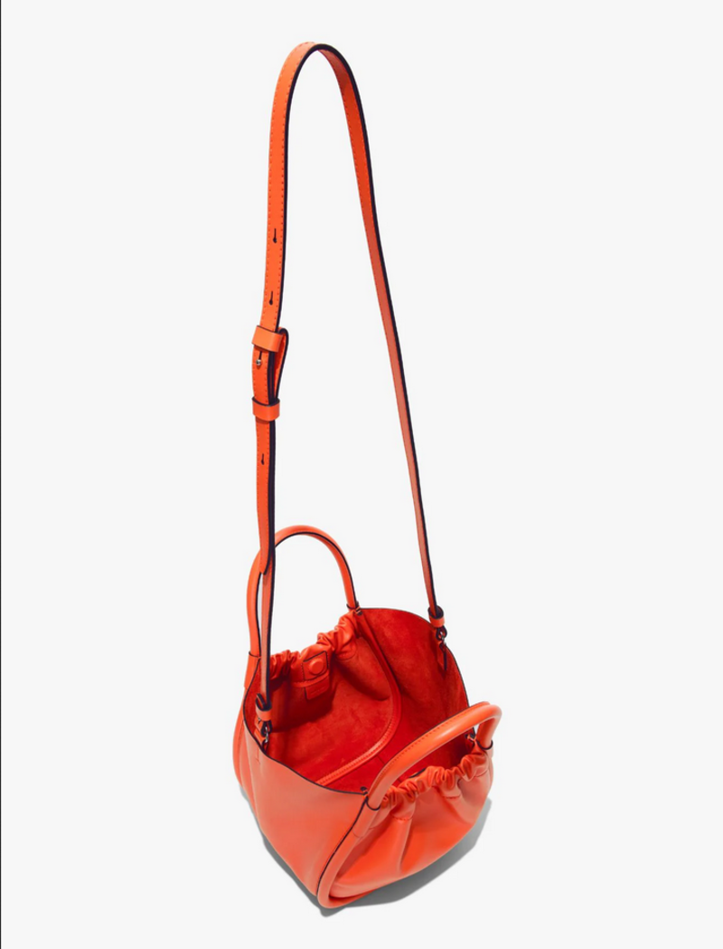 proenza schouler small ruched crossbody papaya