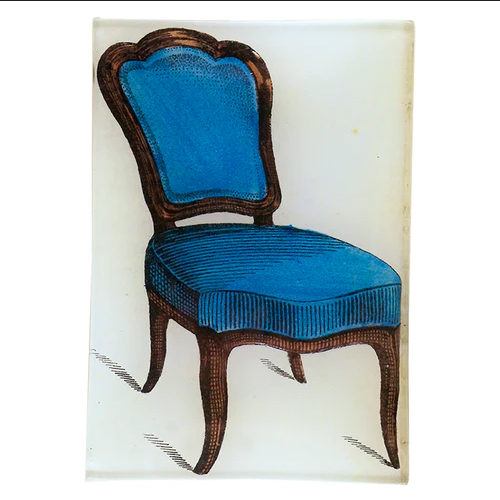 JOHN DERIAN Blue Chair