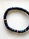 SYDNEY EVAN Blue Ethiopian Rondelle Bracelet