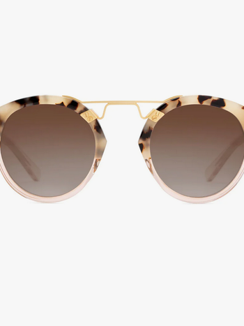 KREWE STL II  - Oyster to Petal 24K Mirror Polarized