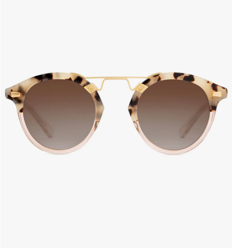 Maxwell aviator-style gold-tone and tortoiseshell acetate sunglasses