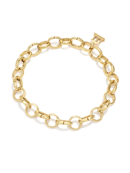 TEMPLE ST CLAIR 18K Temple Charm Bracelet