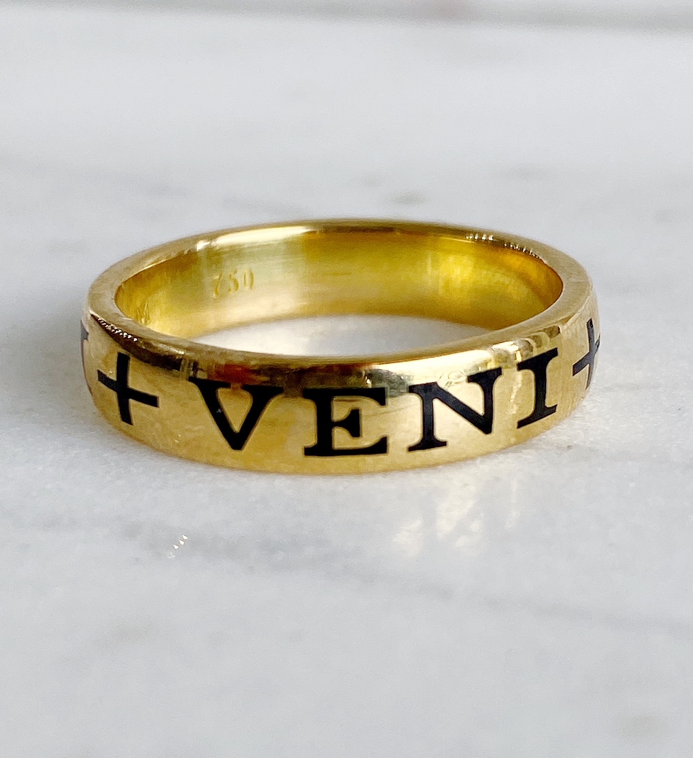 ERICA MOLINARI Veni Vidi Vici Flat Ring