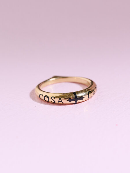 ERICA MOLINARI Cosa Cazzo Tapered Ring