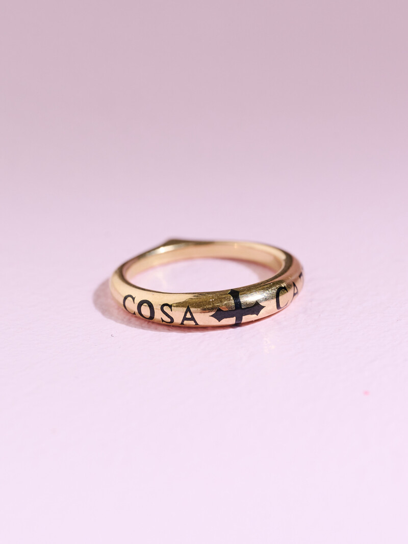 ERICA MOLINARI Cosa Cazzo Tapered Ring