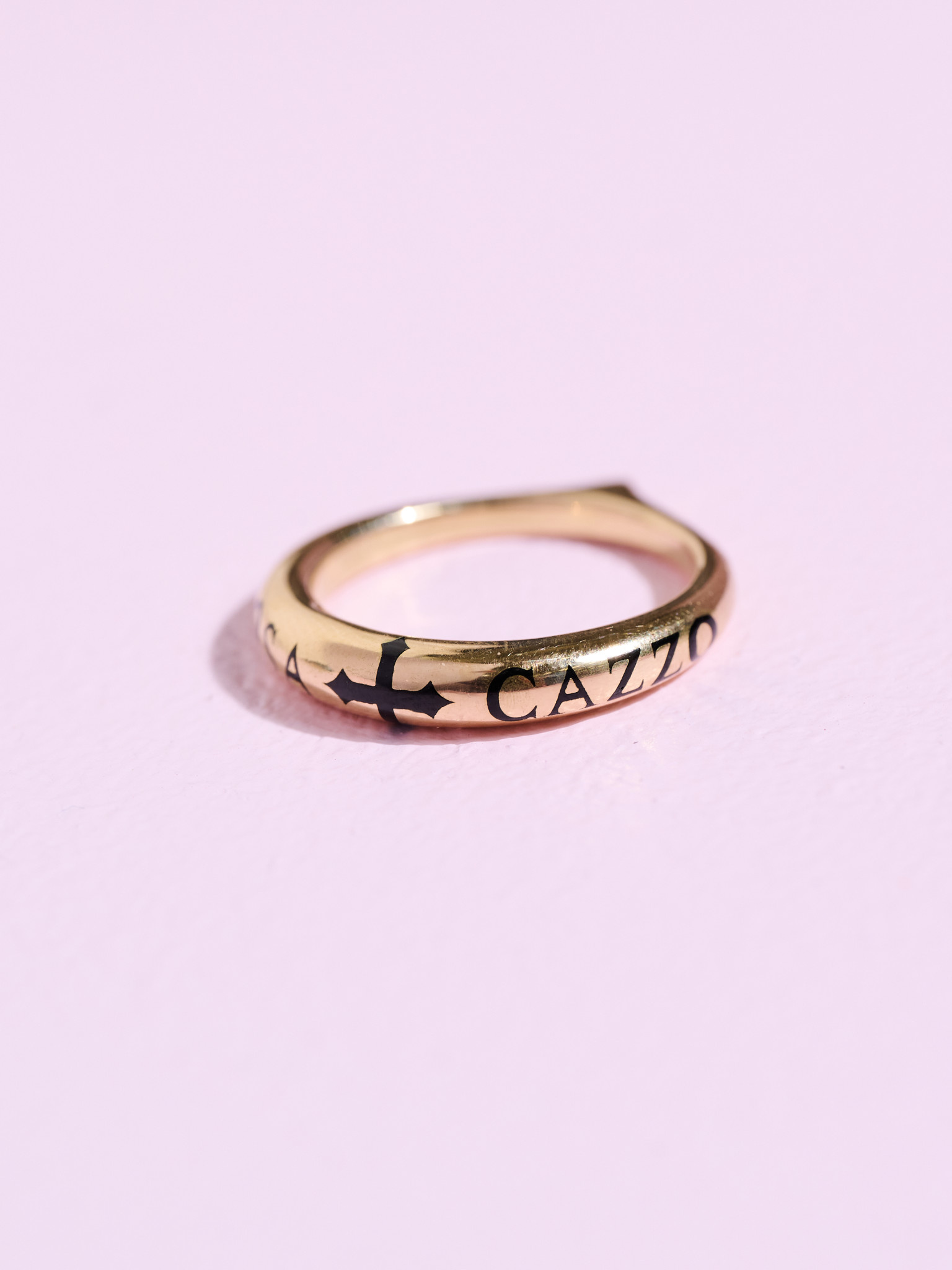 ERICA MOLINARI Cosa Cazzo Tapered Ring