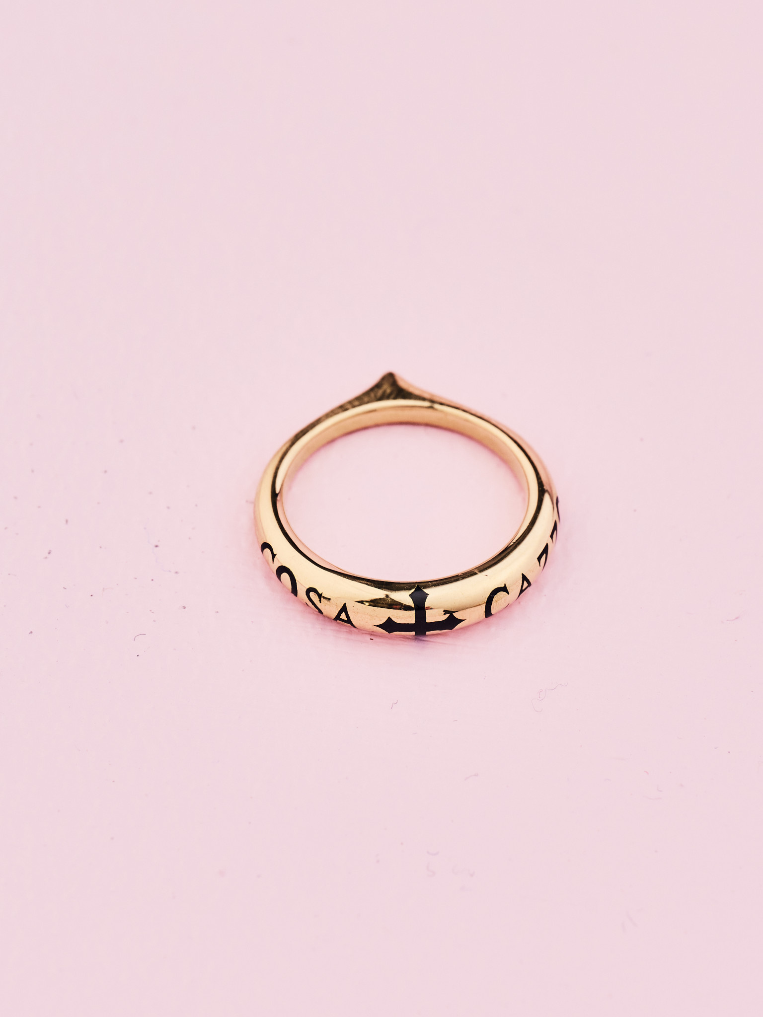ERICA MOLINARI Cosa Cazzo Tapered Ring