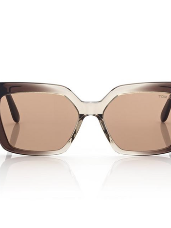 TOM FORD Winona - Light Brown / Roviex Lens