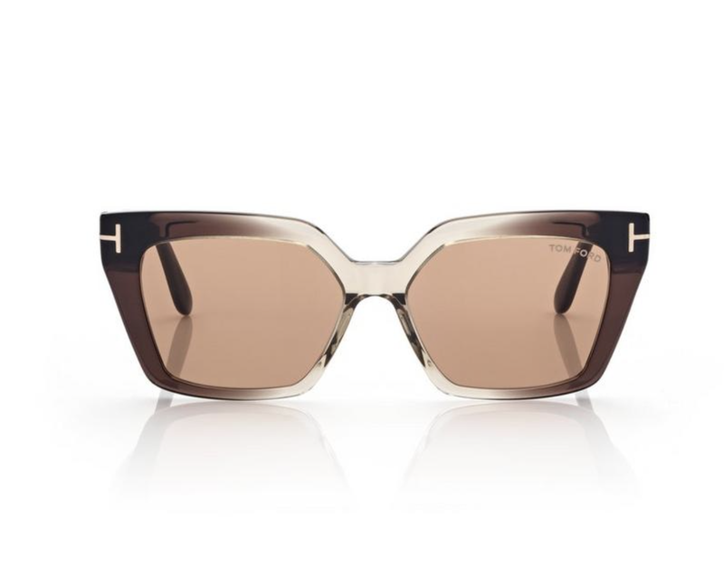 TOM FORD Winona - Light Brown / Roviex Lens