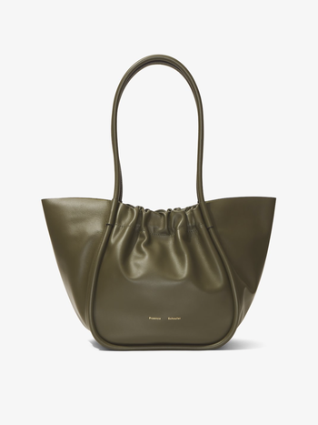 PROENZA SCHOULER Large Ruched Tote - Olive