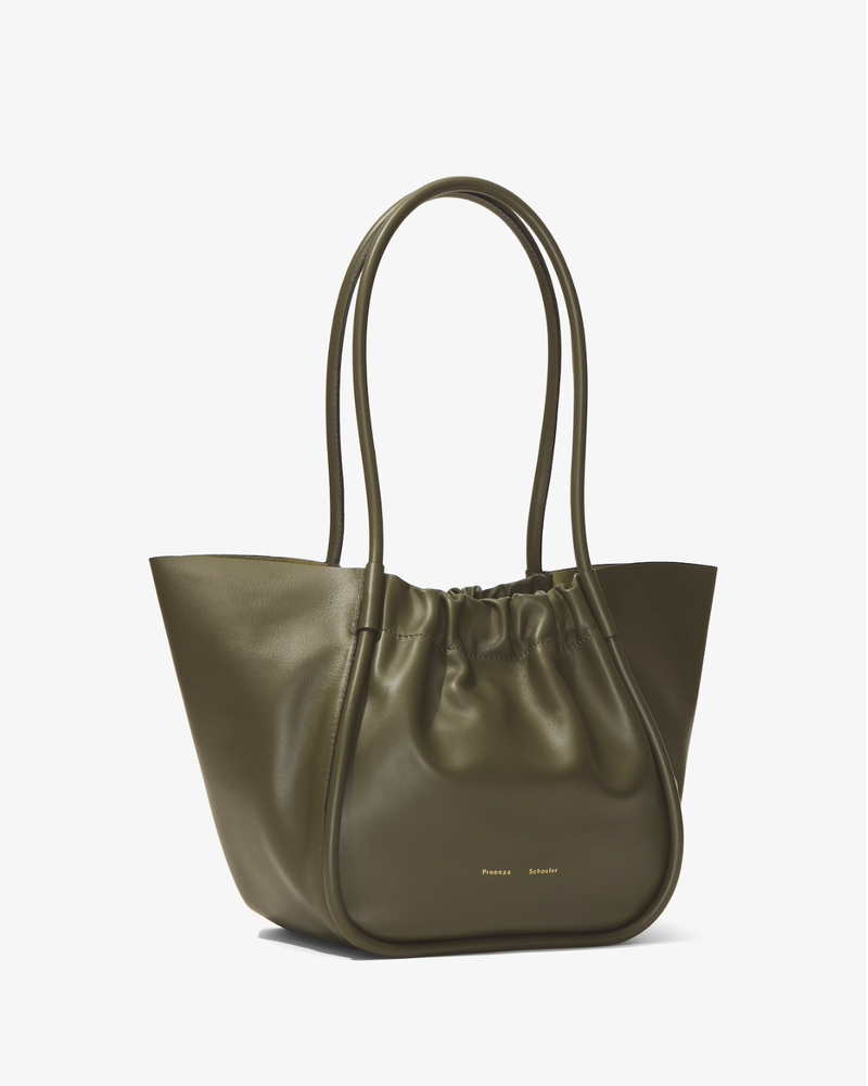 PROENZA SCHOULER Large Ruched Tote - Olive