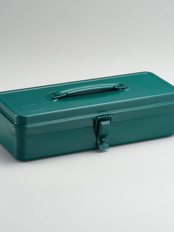 TOYO Steel Toolbox with Top Handle T-320 - Antique Green