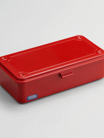 TOYO Steel Stackable Storage Box T-190 - Red