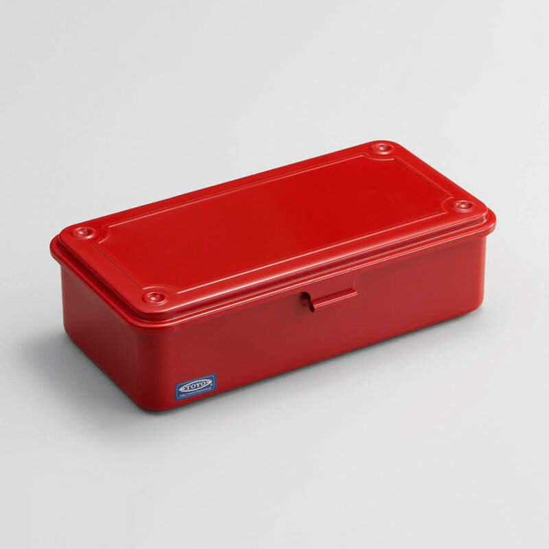 TOYO Steel Stackable Storage Box T-190 - Red