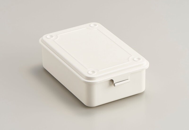 TOYO Steel Stackable Storage Box T-150 - White