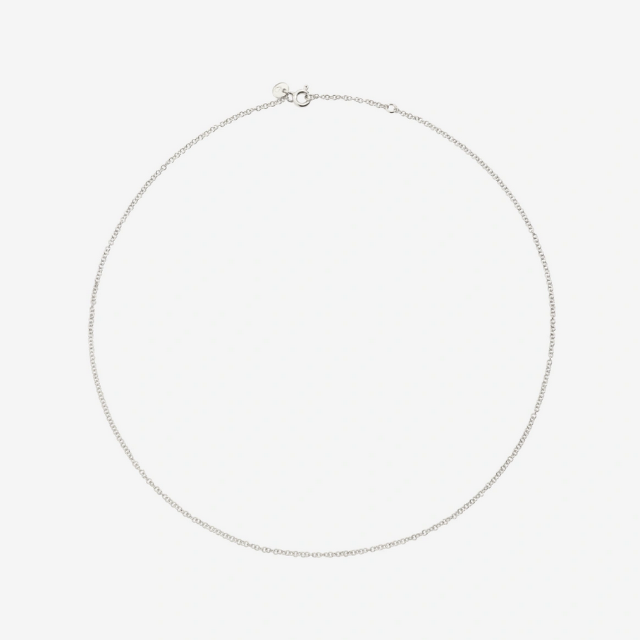 DODO DODO - 18K White Gold Chain - 18"