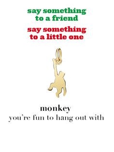 DODO Small Gold Monkey