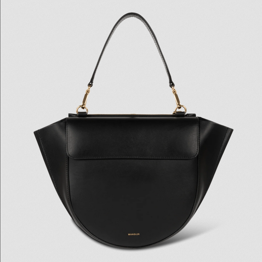 WANDLER Medium Hortensia Bag- Black