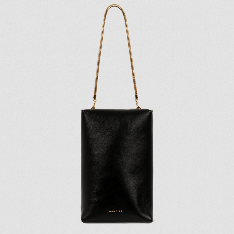 WANDLER Leo Box leather tote