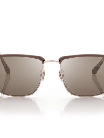 TOM FORD Hudson - Dark Havana & Roviex Mirror Lens