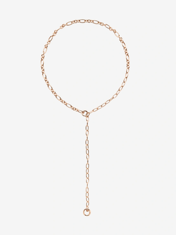 DODO DODO -  Essential Rose Plated 2 Link Necklace