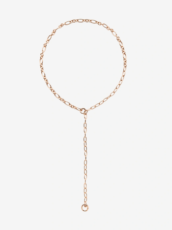 DODO DODO -  Rose Plated 2 Link Necklace