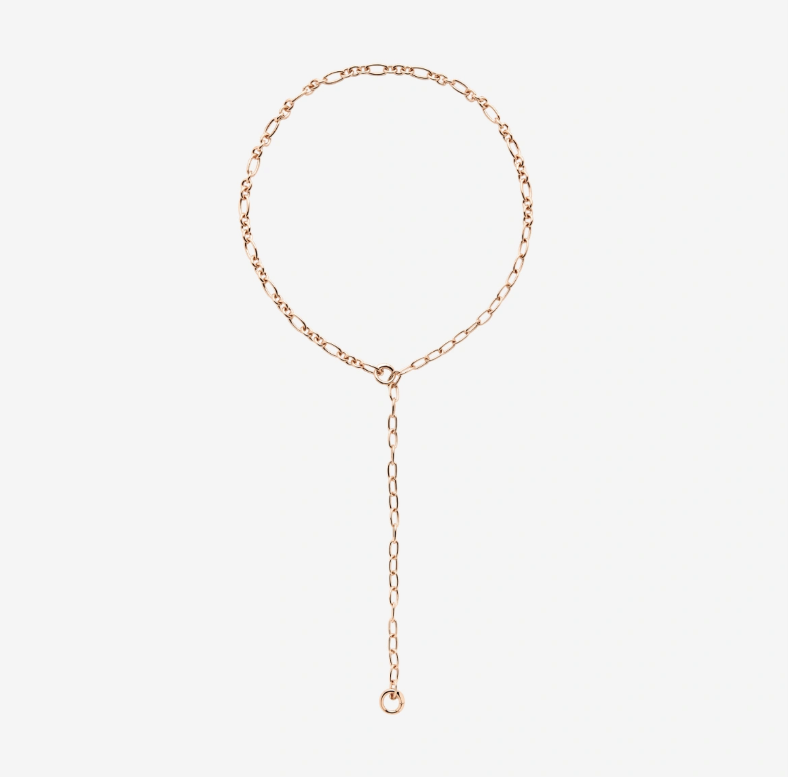 DODO DODO -  Essential Rose Plated 2 Link Necklace
