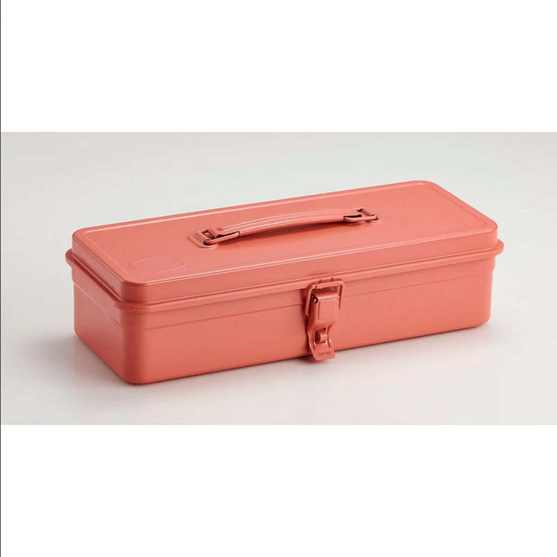 TOYO Steel Toolbox with Top Handle T-320 - Live Coral