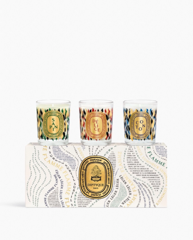 DIPTYQUE Holiday 2023 - Set of 3 Limited Edition Candles 70g