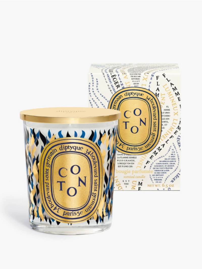 DIPTYQUE Holiday 2023 - Coton (Cotton) with Lid 6.5 oz