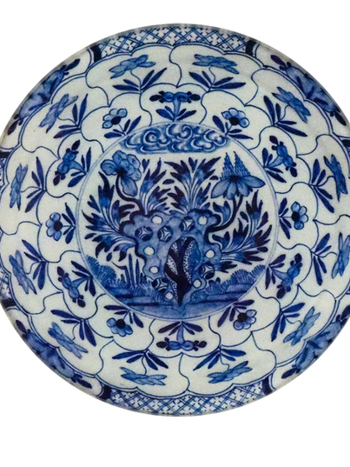 JOHN DERIAN Delft #20 5 1/4" Round Plate
