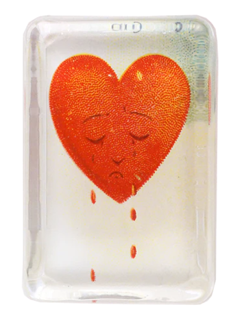 JOHN DERIAN Crying Heart Paperweight