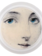 JOHN DERIAN Portrait Close Up Coaster