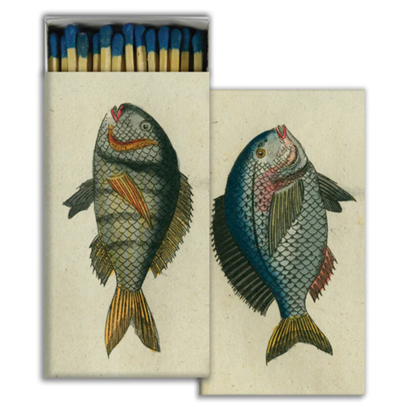 JOHN DERIAN John Derian Co. Matches - Fish & Caviar