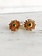 SENNOD Poppy Post Green Onyx Stud Earrings