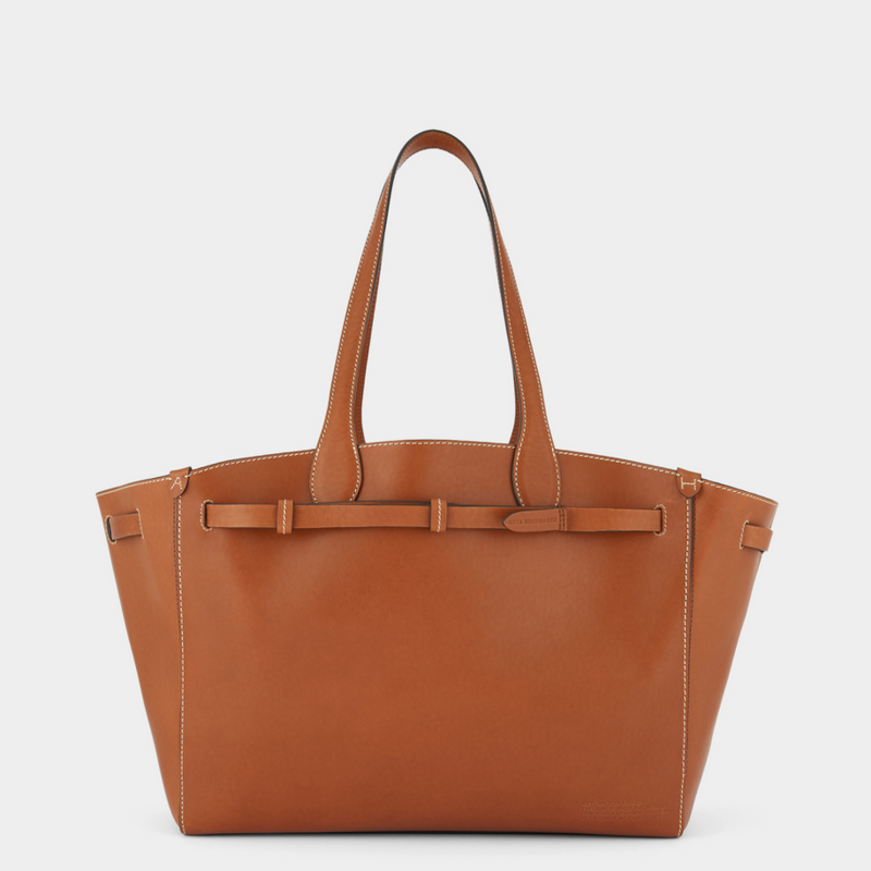 ANYA HINDMARCH Return to Nature Tote - Tan Compostable Leather