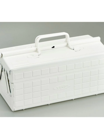 TOYO Steel Toolbox with Cantilever Lid ST-350 - White
