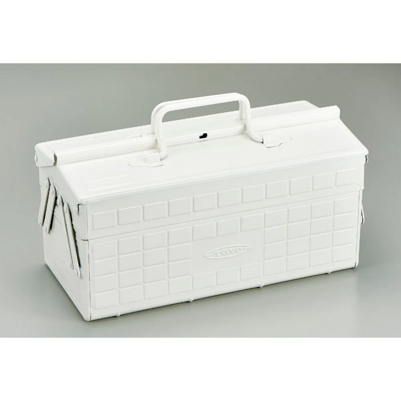 TOYO Steel Toolbox with Cantilever Lid ST-350 - White