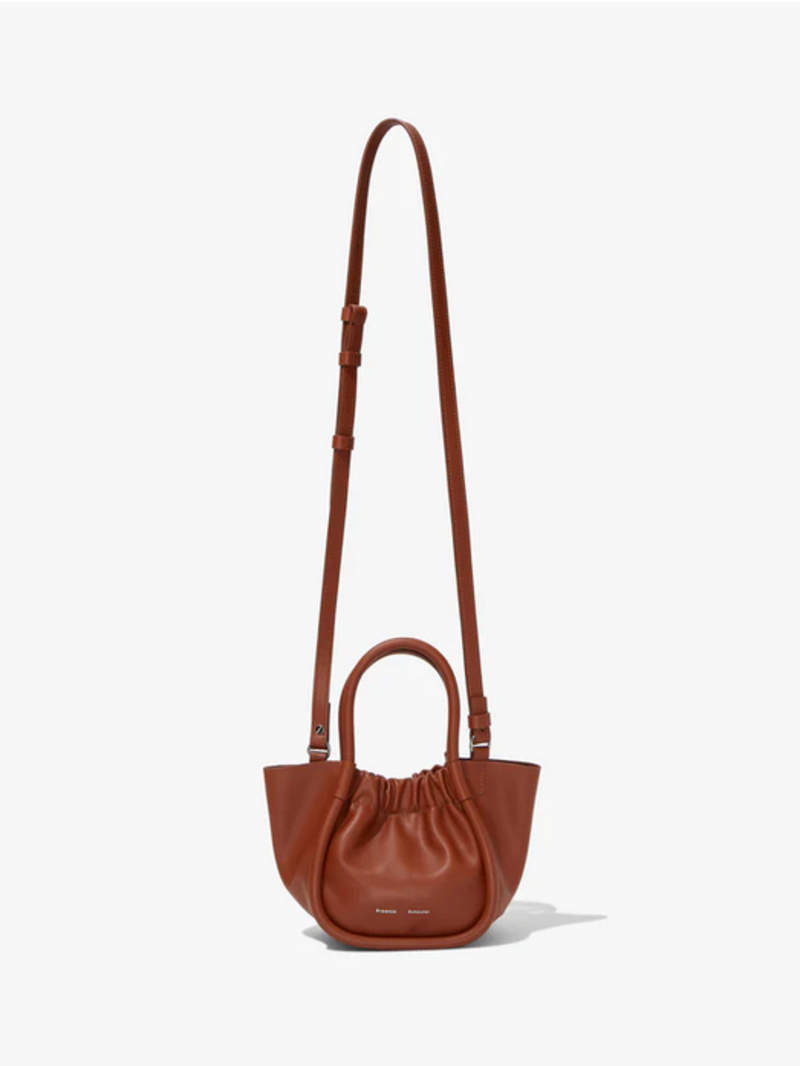 PROENZA SCHOULER Extra Small Ruched Tote - Cognac