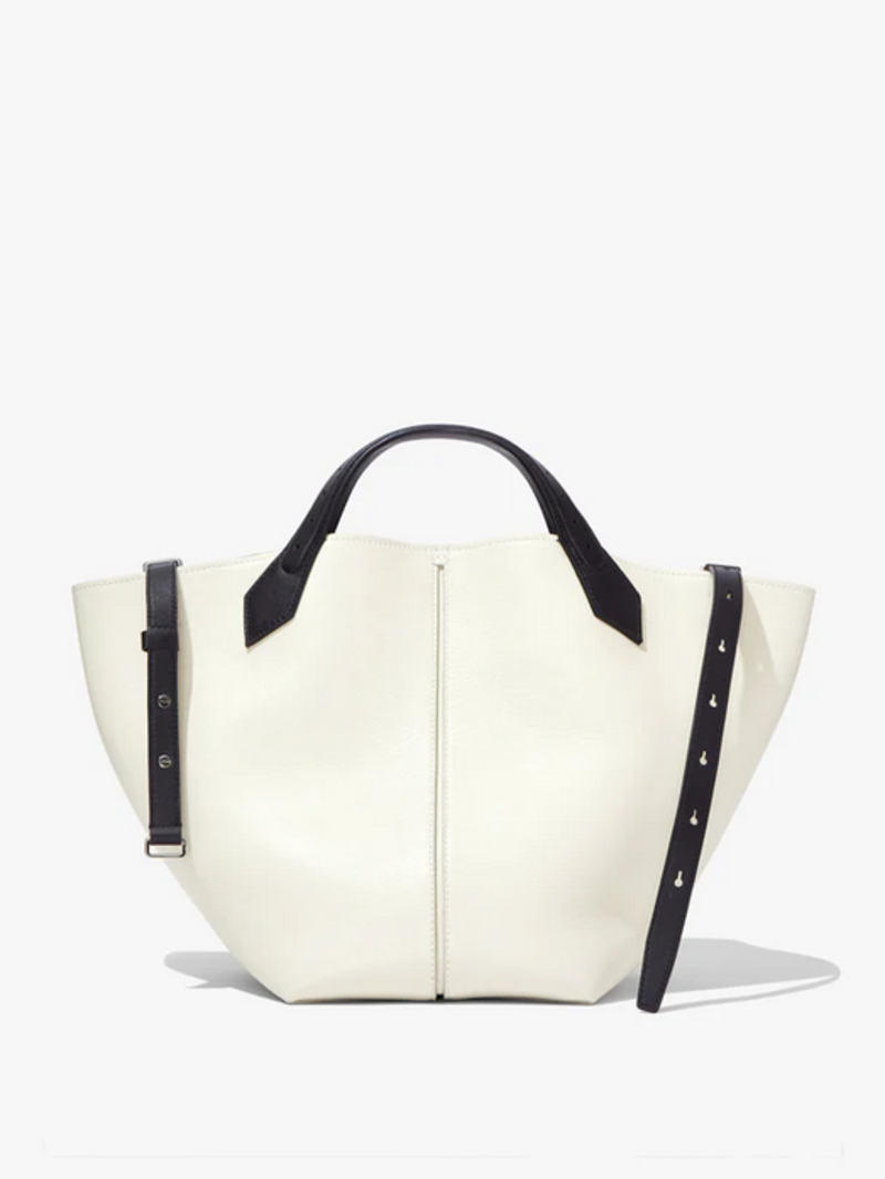 PROENZA SCHOULER Large Chelsea Tote - Ivory & Black