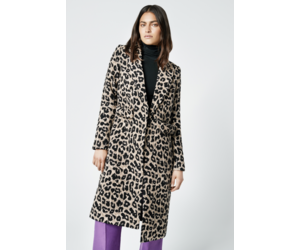 SMYTHE Bow Coat - Leopard Jacquard - Kiki