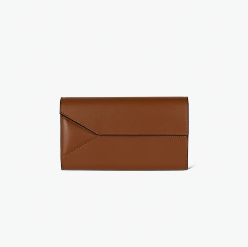 WANDLER Big Oscar Wallet - Tan