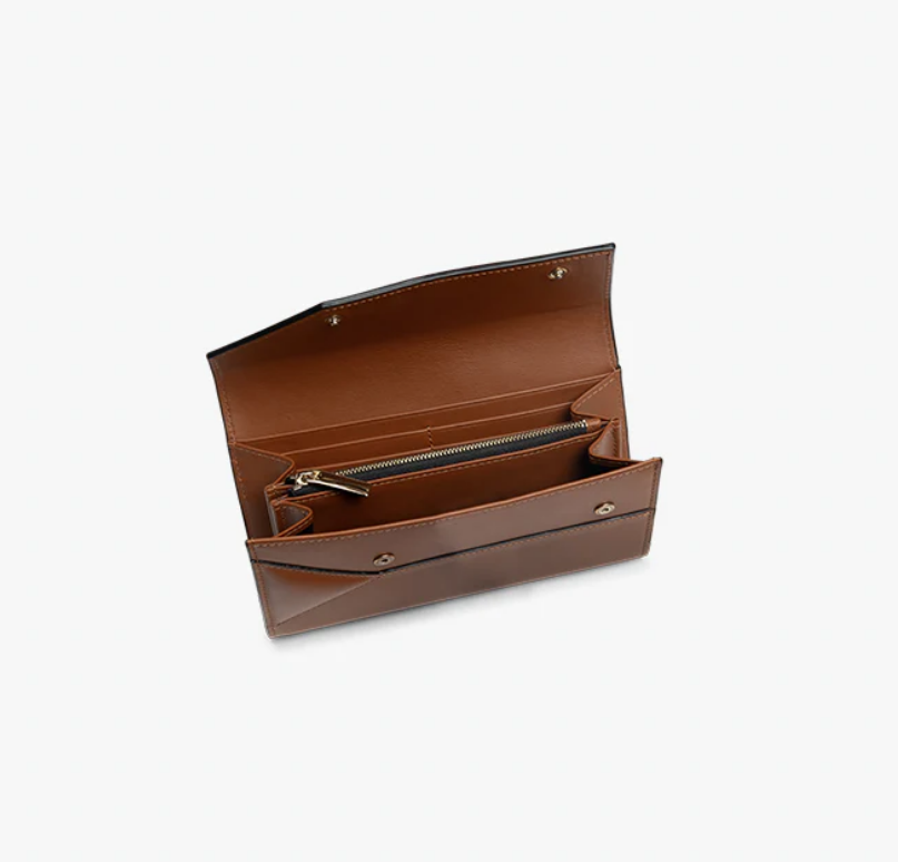WANDLER Big Oscar Wallet - Tan